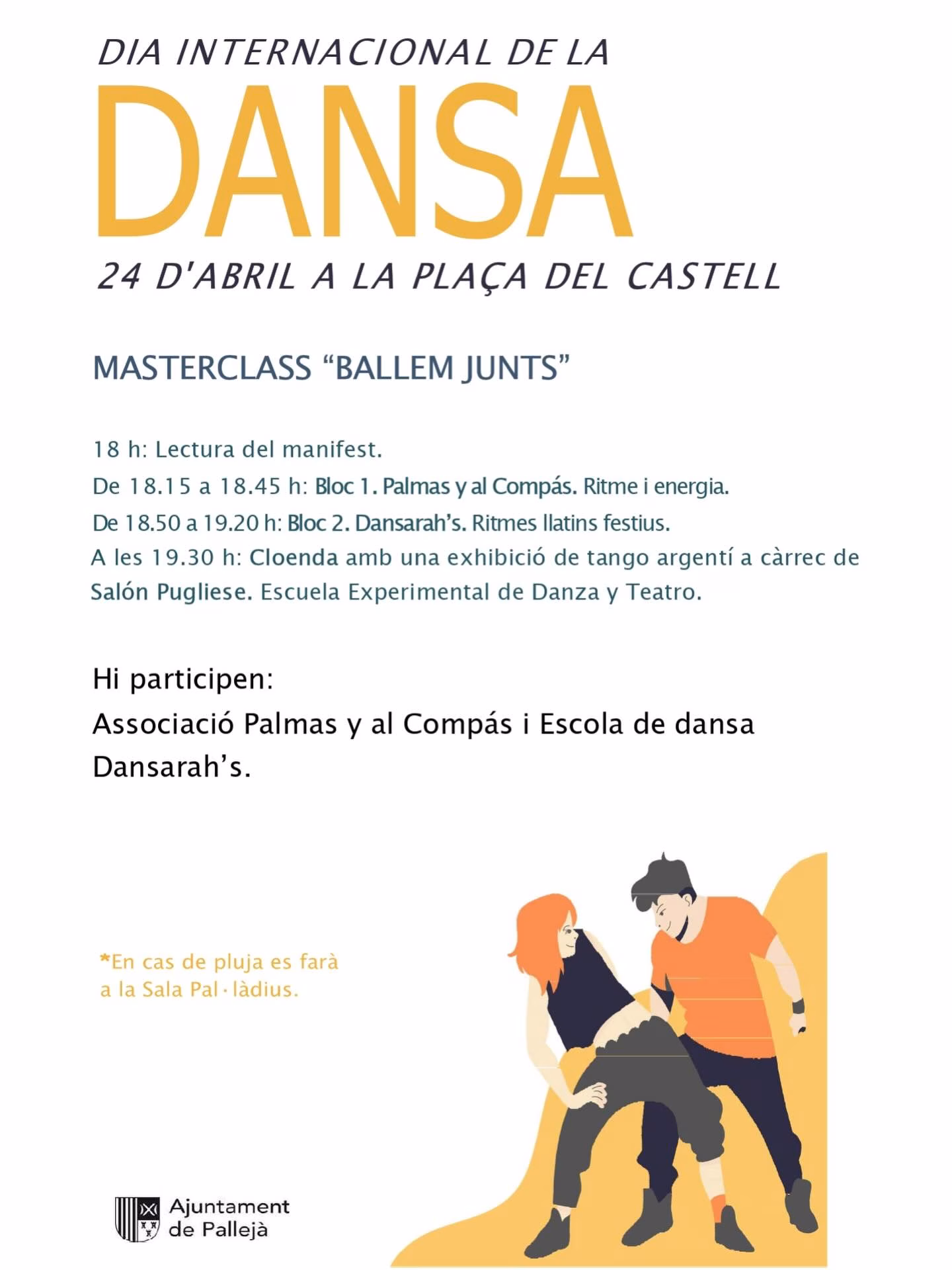 Celebració del Dia Internacional de la Dansa en Pallejà