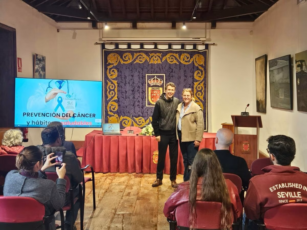 Charla "Prevención del cáncer y hábitos saludables" en Tacoronte
