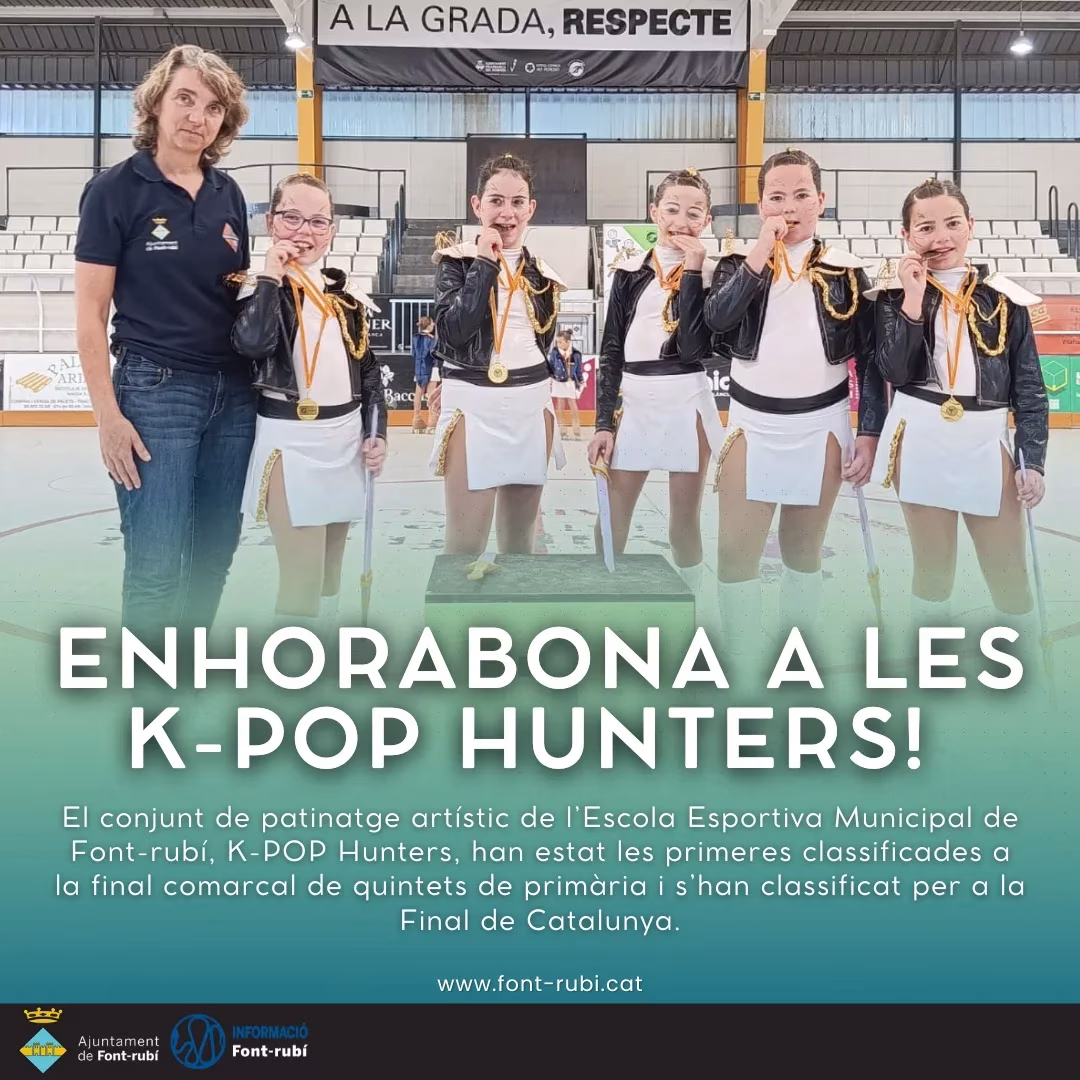 Final de Catalunya de patinatge artístic en Font-rubí