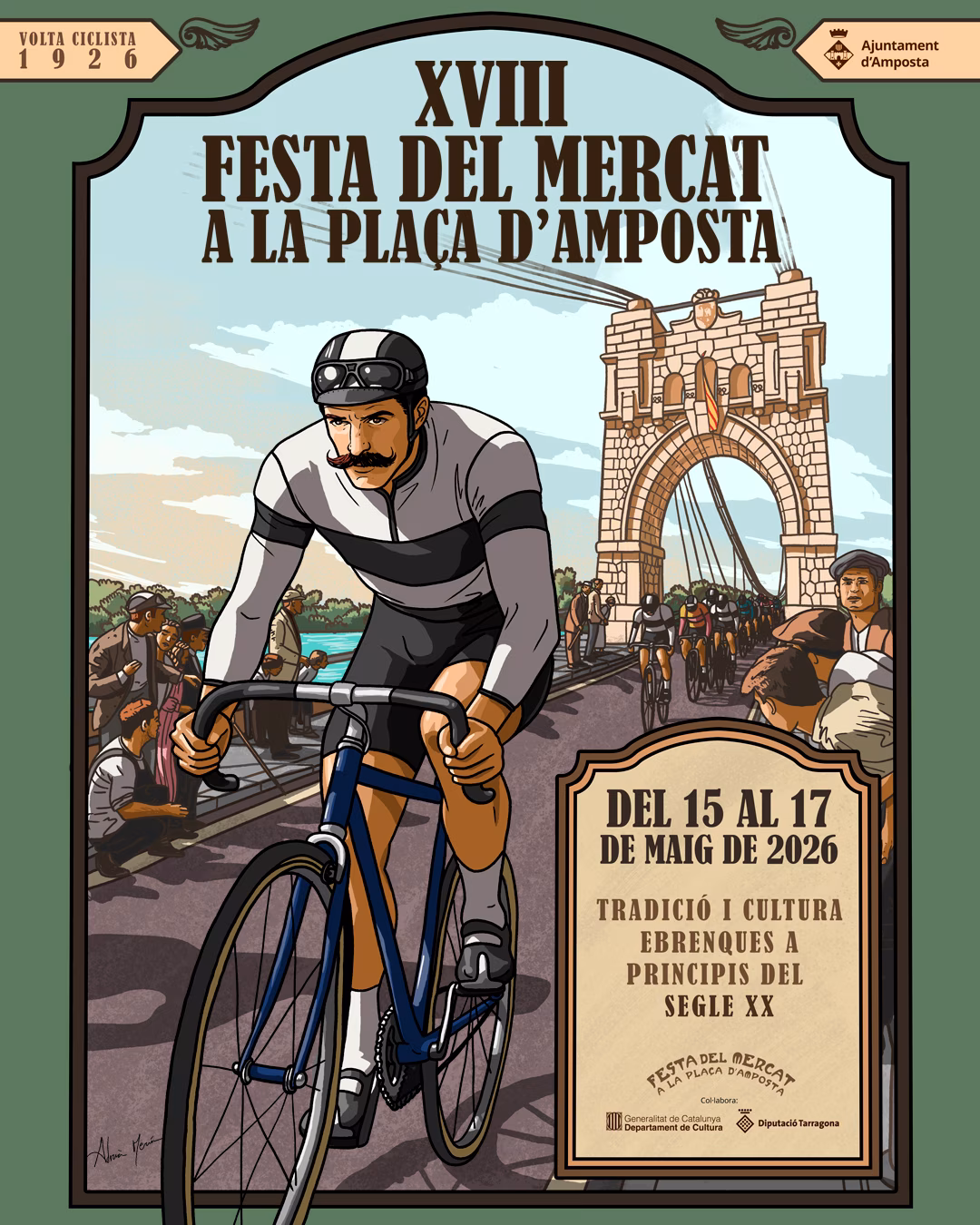 Festa del Mercat a la Plaça d'Amposta en Amposta