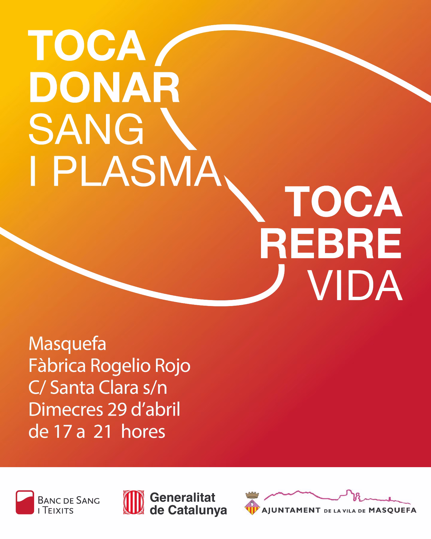 Jornada de Donación de Sangre y Plasma en Masquefa