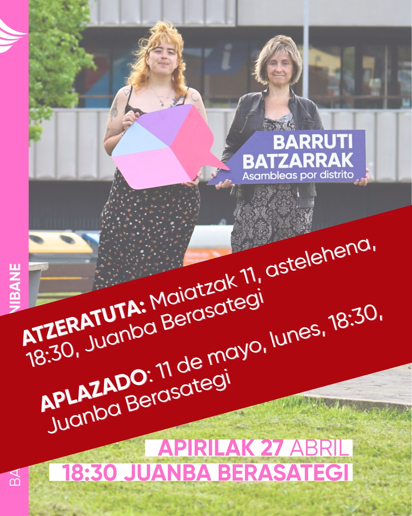 Asamblea por distrito de Donibane en Pasaia