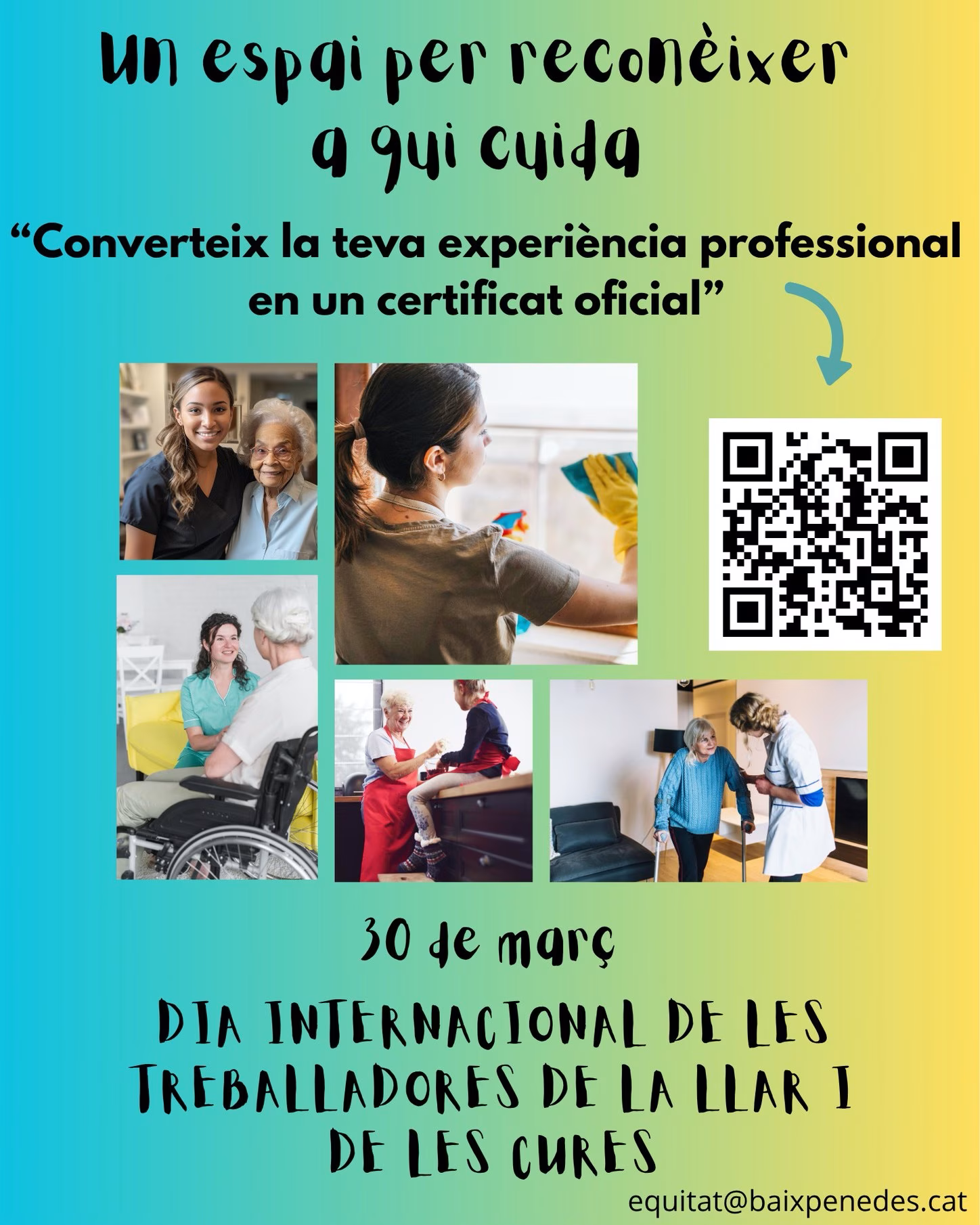 Dia Internacional de les Treballadores de la Llar i de les Cures en Banyeres del Penedès