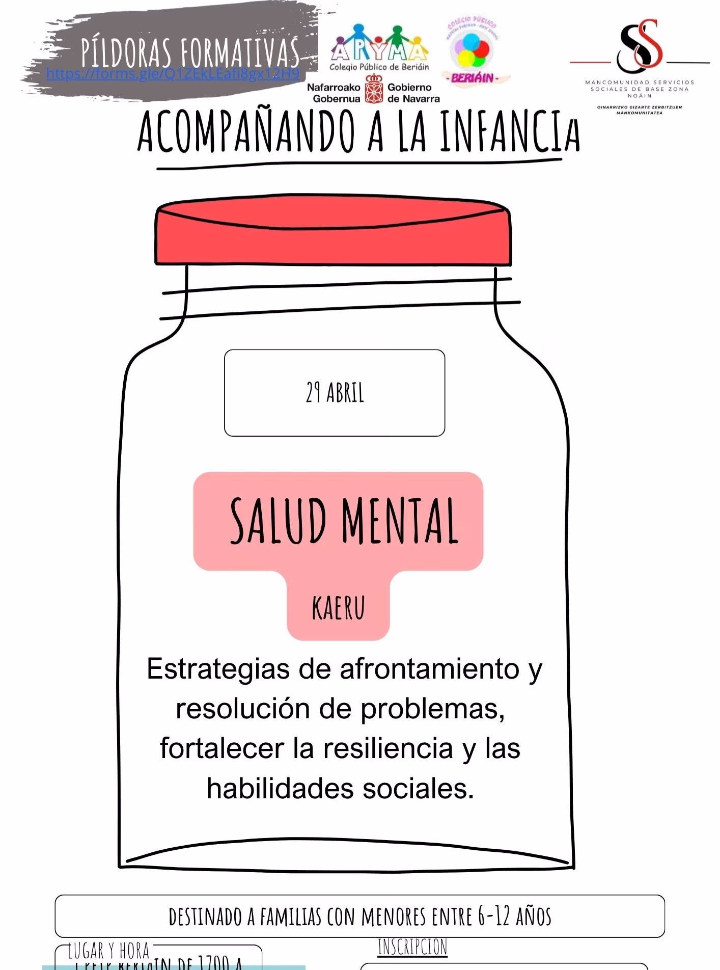 Charla: “Ese laberinto que somos” en Beriáin