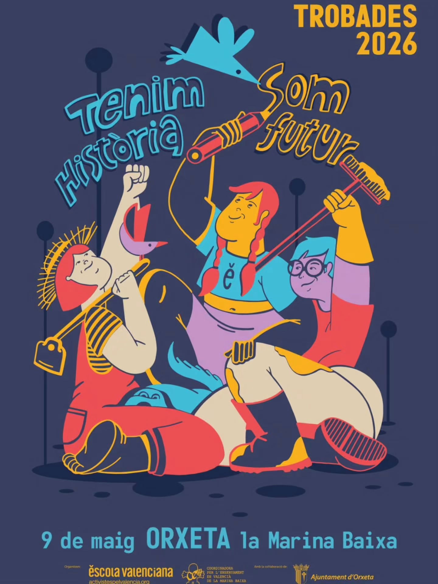 Trobades d’Escoles en Valencià de la Marina Baixa 2026 en Orxeta