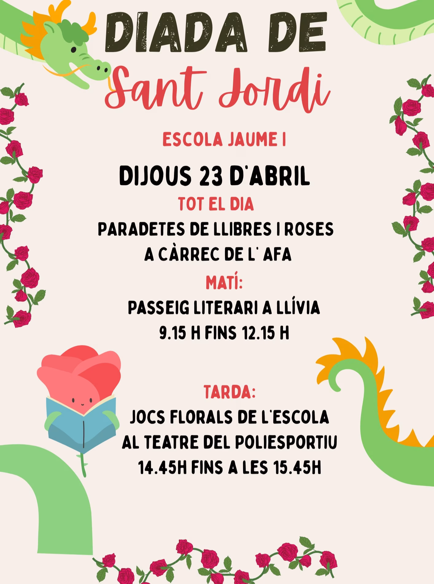 Venda de roses i llibres en Llívia