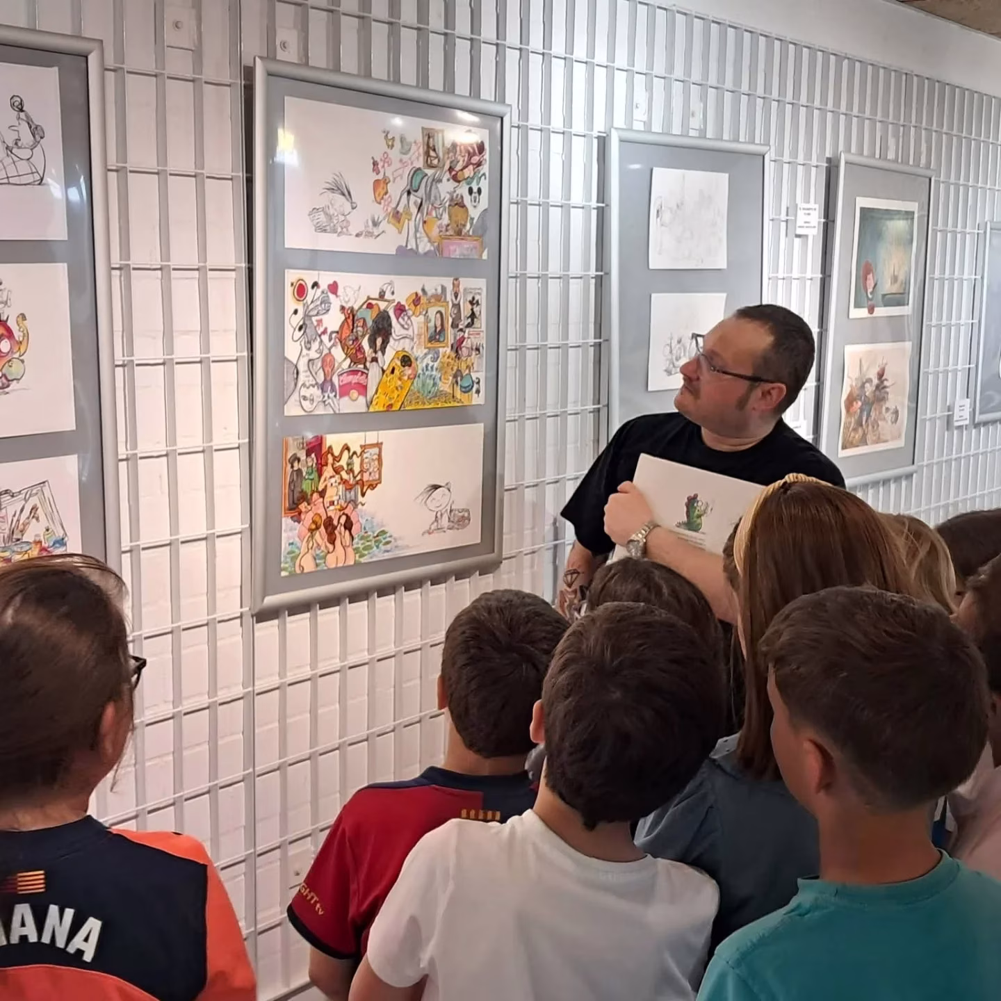 Talleres IlustraLaguna para 6º de primaria en Laguna de Duero