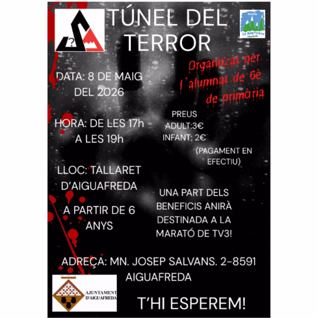 Túnel del Terror en Aiguafreda