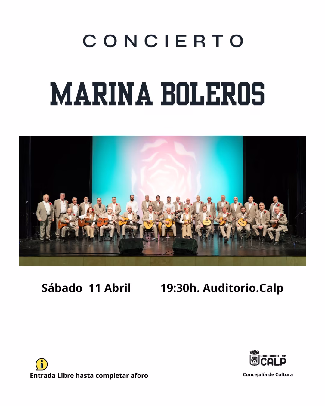 Concierto de Marina Boleros en Calp