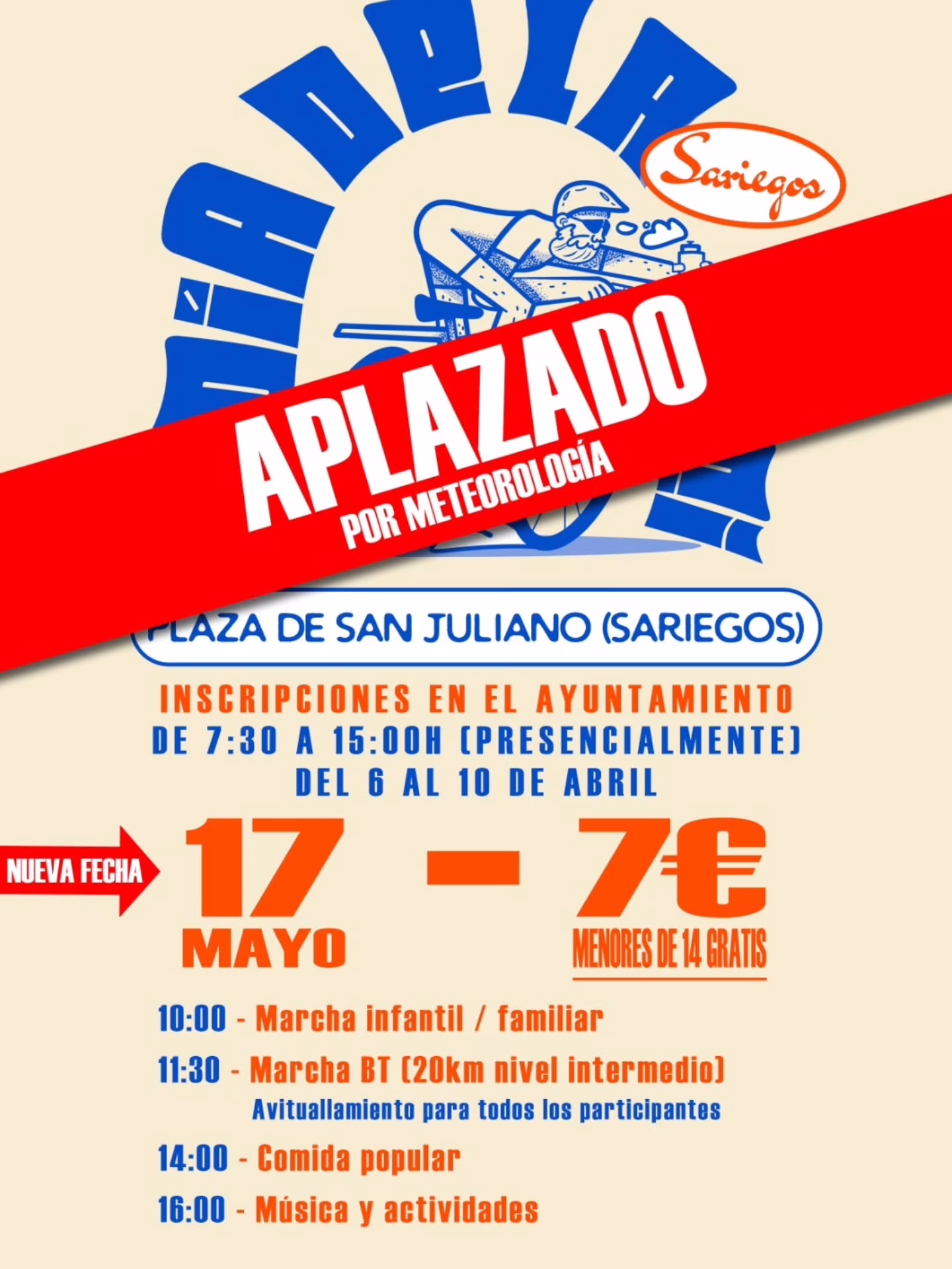 Día de la Bici en Sariegos