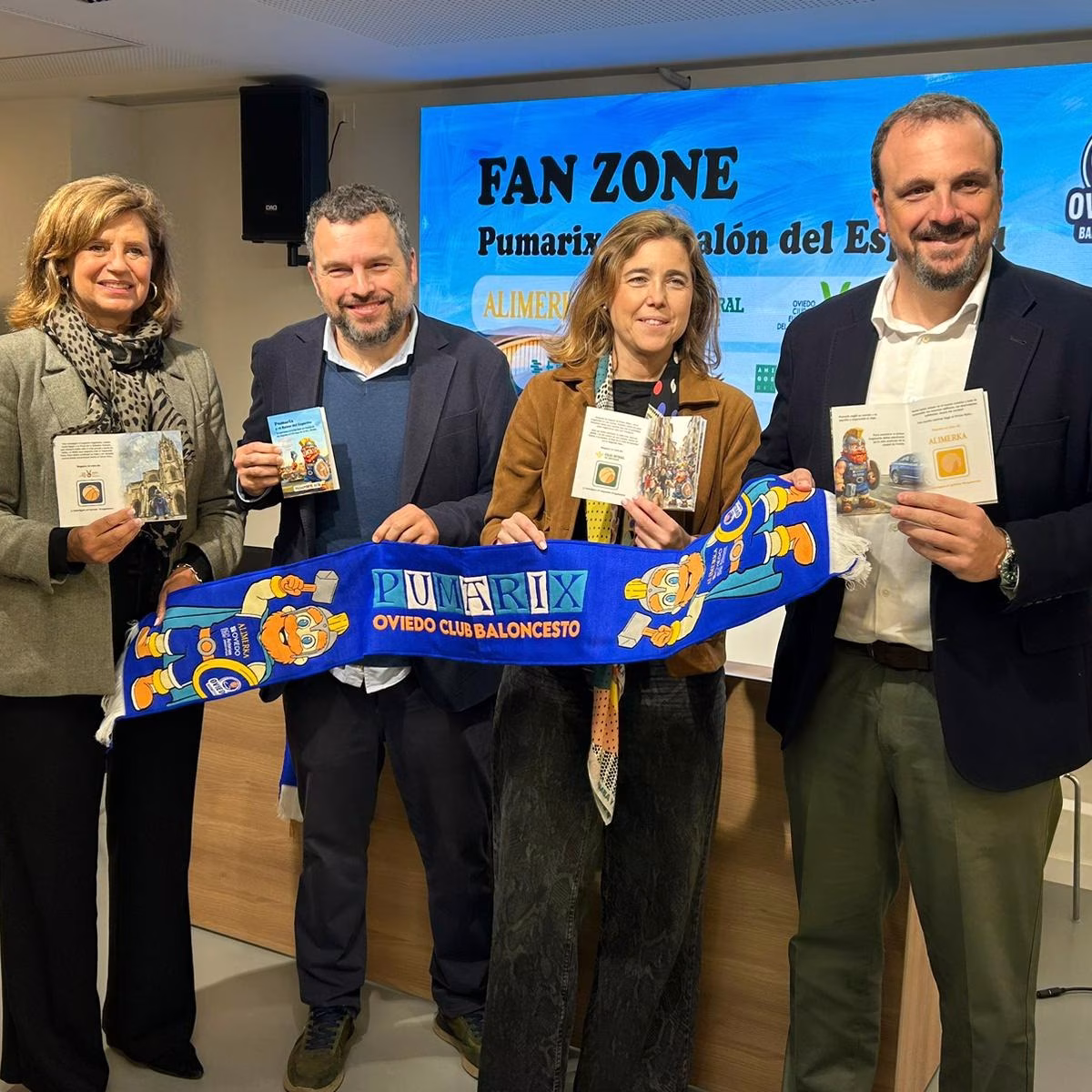 Fan Zone del Oviedo CB en Oviedo