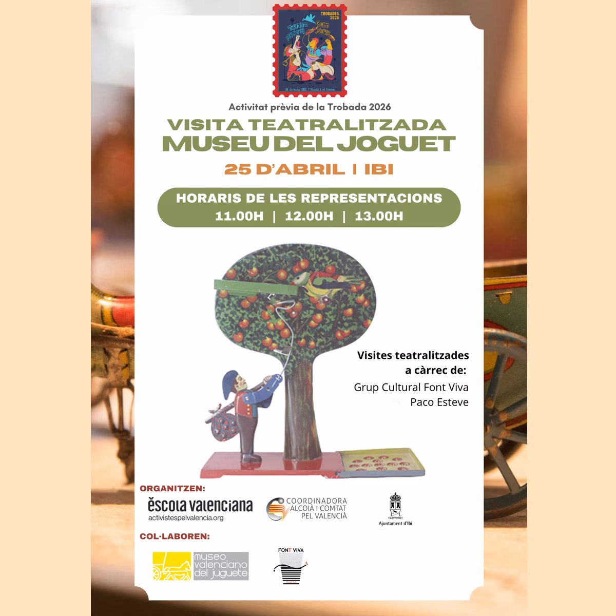 Visita Teatralizada al Museo del Juguete en Ibi