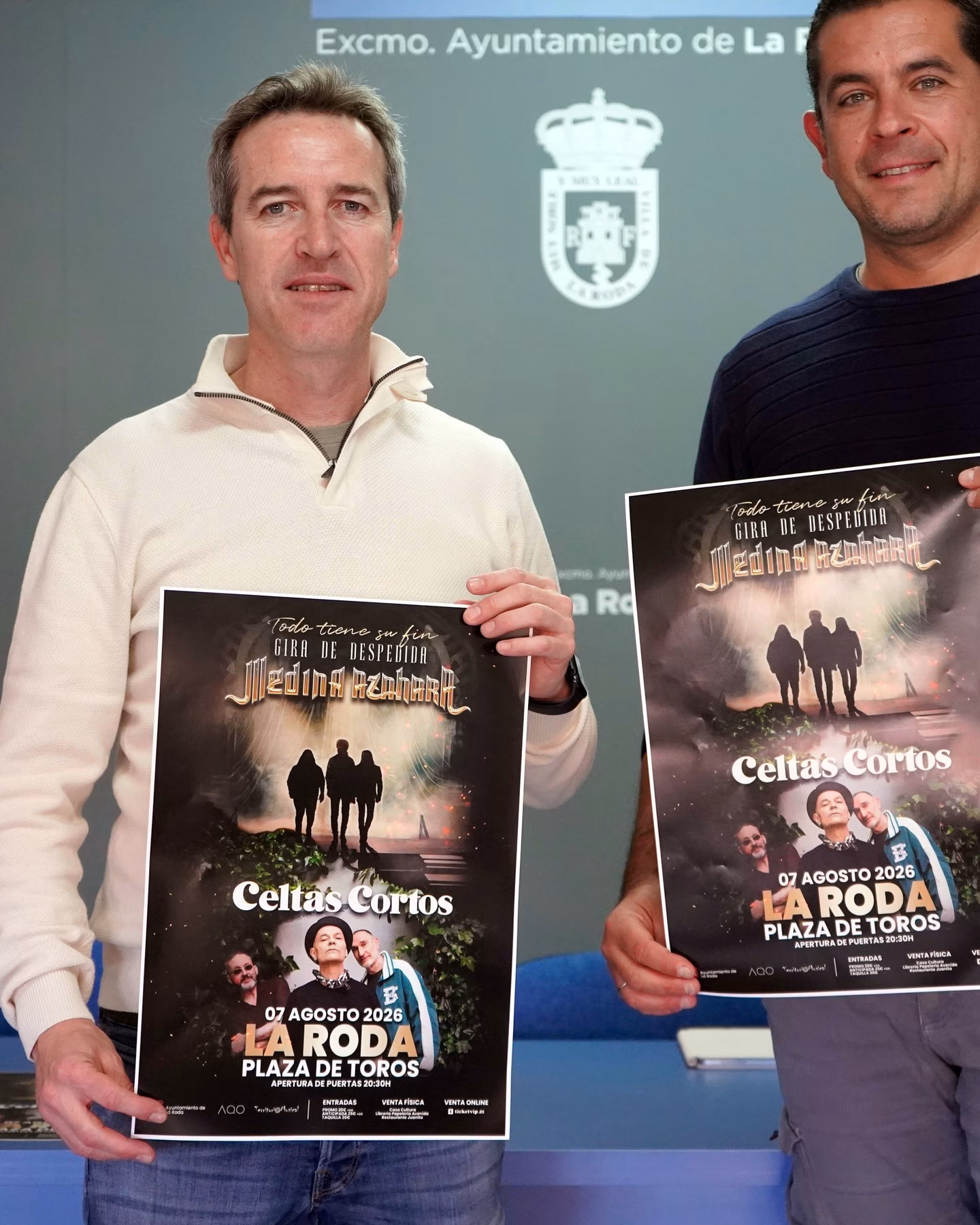 Concierto de Medina Azahara y Celtas Cortos en La Roda