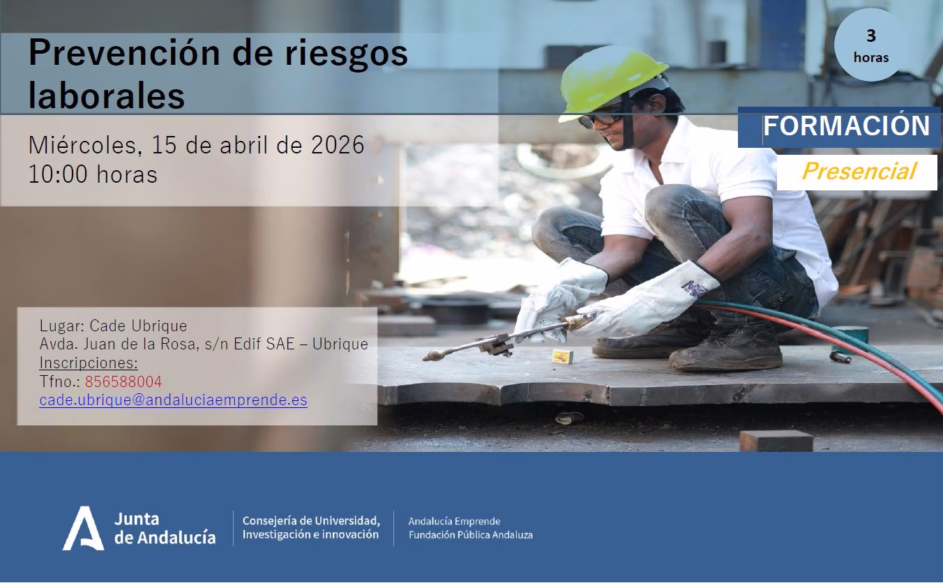 Curso "Prevención de Riesgos Laborales" en Ubrique