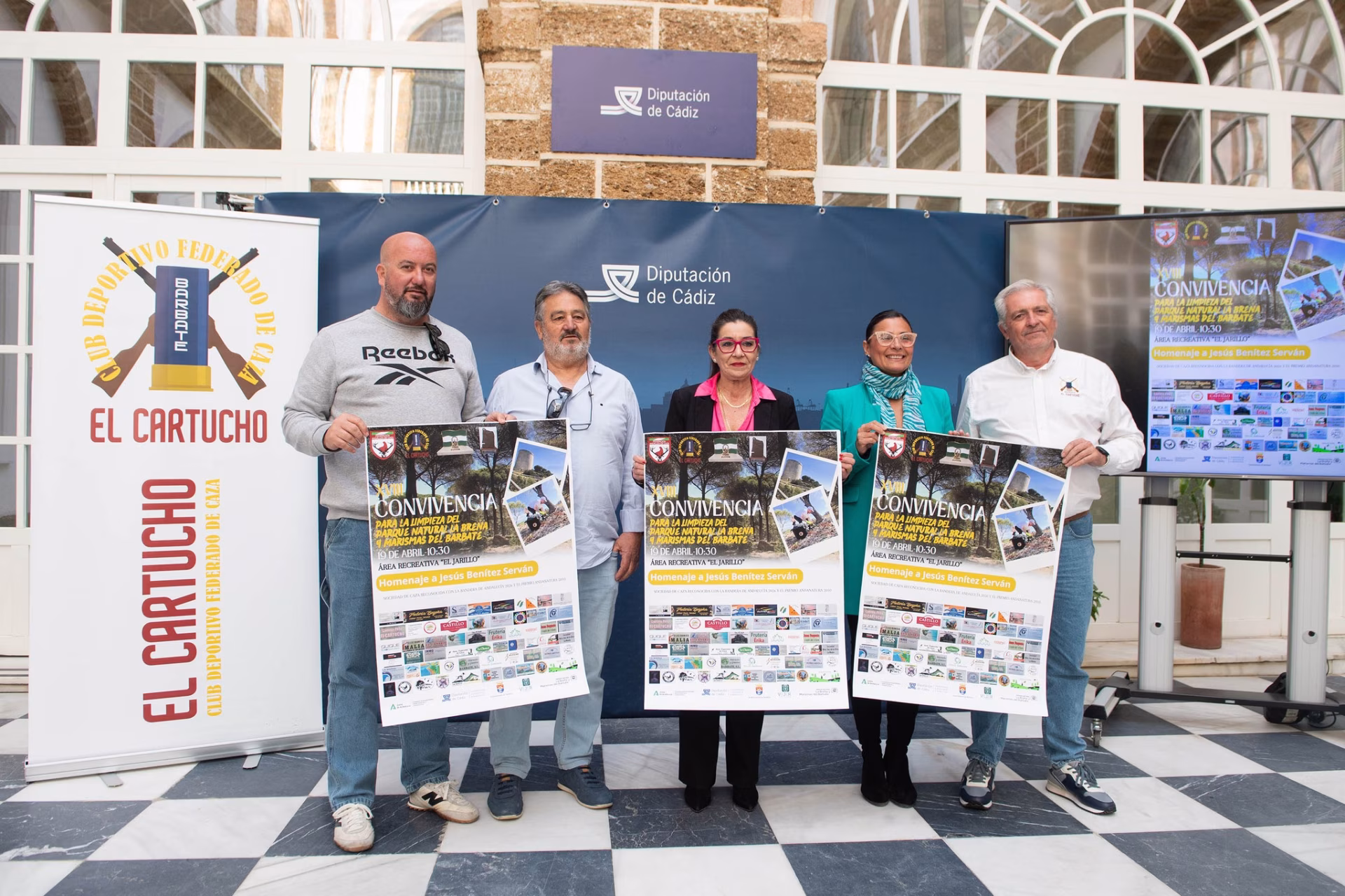 Convivencia para la limpieza del Parque Natural de La Breña y Marismas del Barbate en Barbate