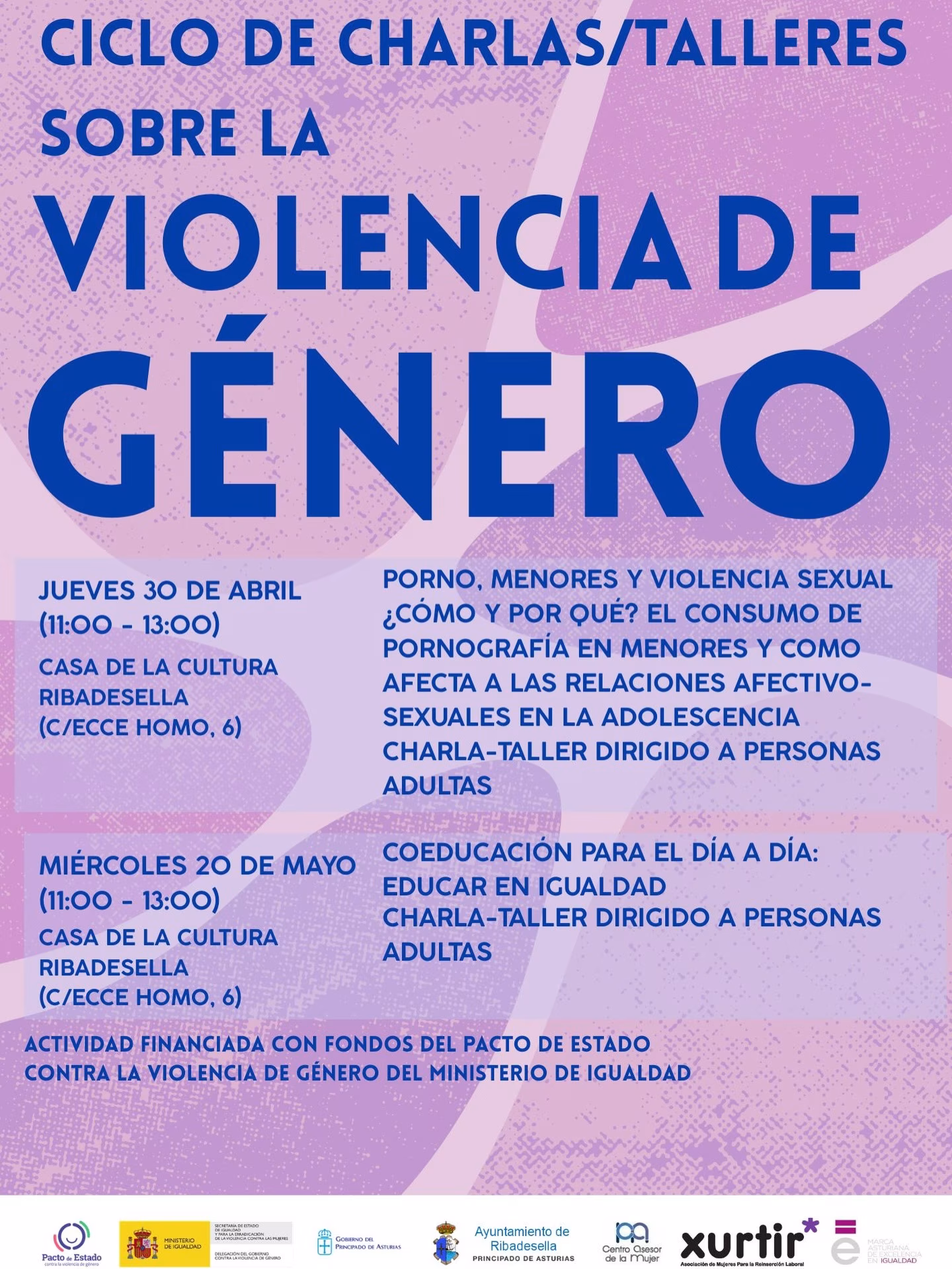 Ciclo de Charlas-Taller sobre la Violencia de Género en Ribadesella