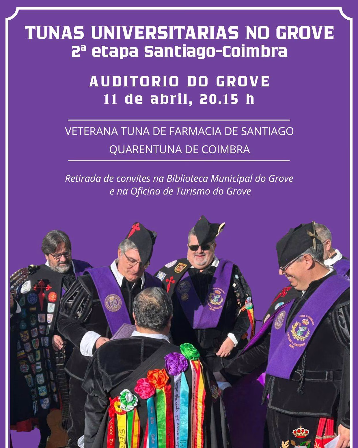 Tunas Universitarias no Grove en O Grove