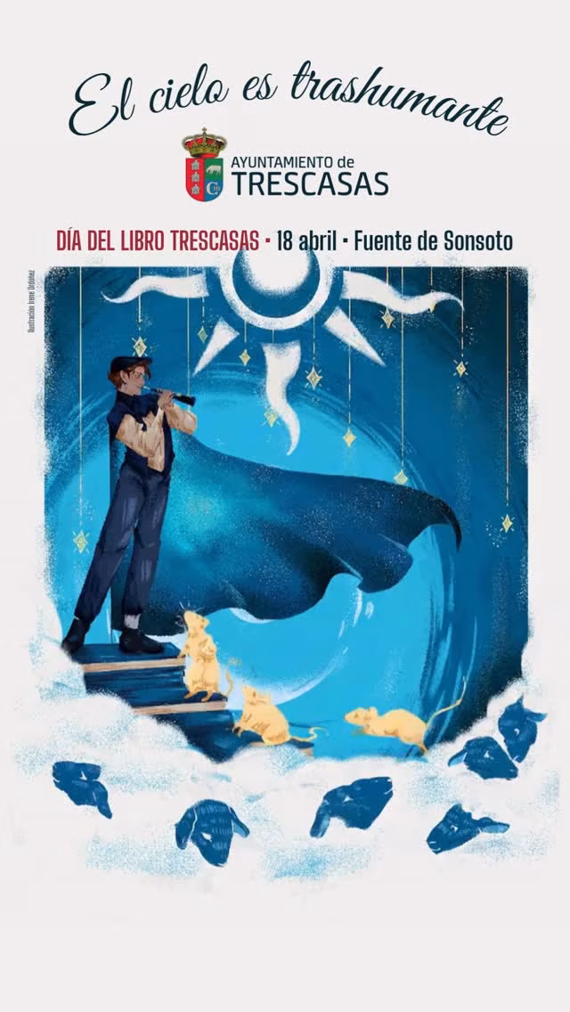 El cielo es trashumante en Trescasas