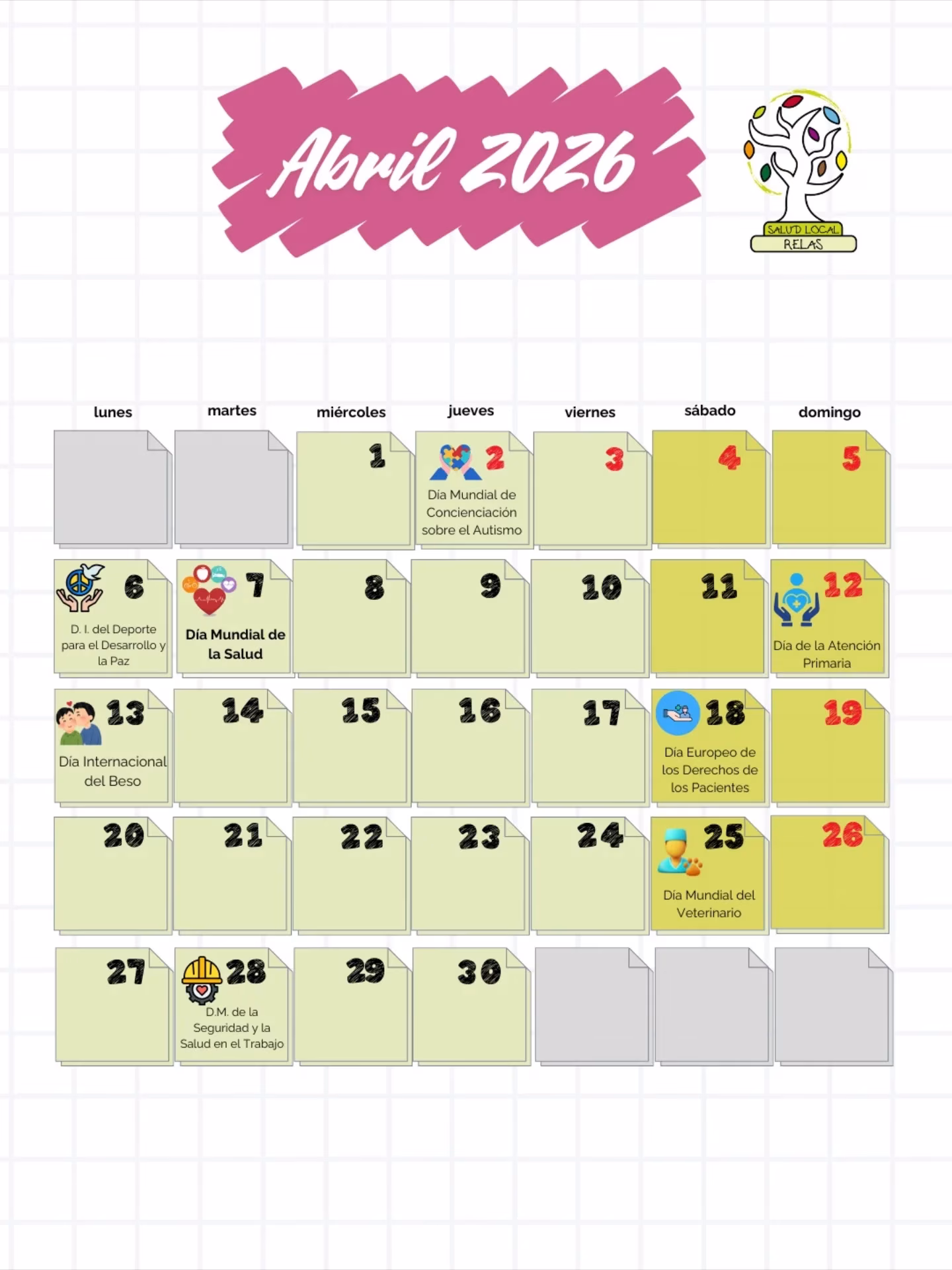 Abril Saludable 2026 en Encinas Reales