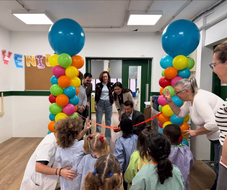 Inauguración del aula de 2 años del CEIP Tomás de Iriarte en Puerto de la Cruz