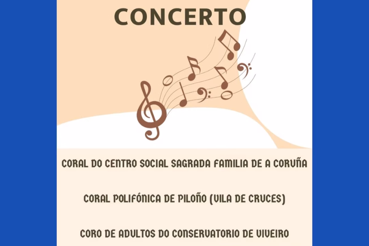Gran Concerto de Corais en Viveiro