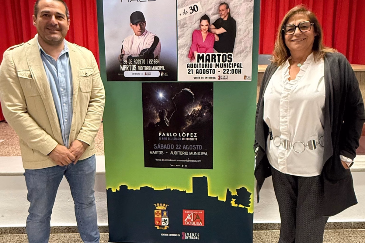 Cartel de Feria de San Bartolomé 2026 en Martos