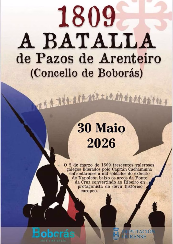 1809 - A Batalla de Pazos de Arenteiro (2026) en Boborás en Boborás