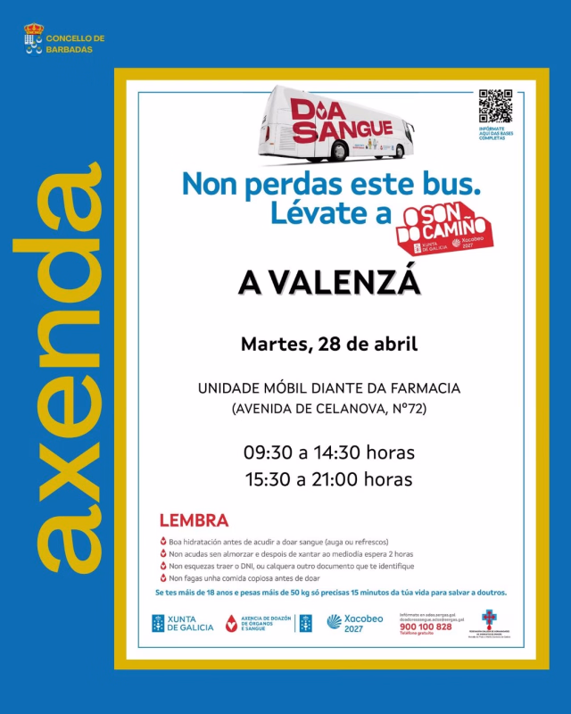 Jornada de Donación de Sangre en Barbadás