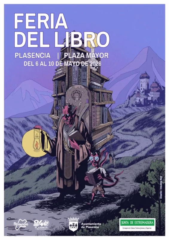 Feria del libro. Viernes 8 de mayo en Plasencia