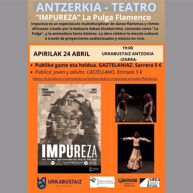 Impureza - La Pulga Flamenco en Urkabustaiz