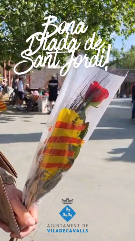 Diada de Sant Jordi a Viladecavalls en Viladecavalls