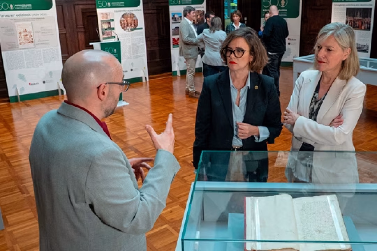 "500 años del Fuero Nuevo de Bizkaia" en Bilbao