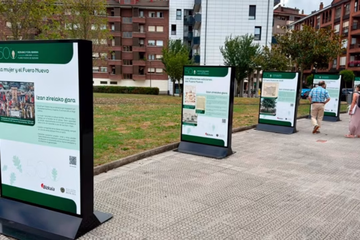 "500 años del Fuero Nuevo de Bizkaia" en Galdakao