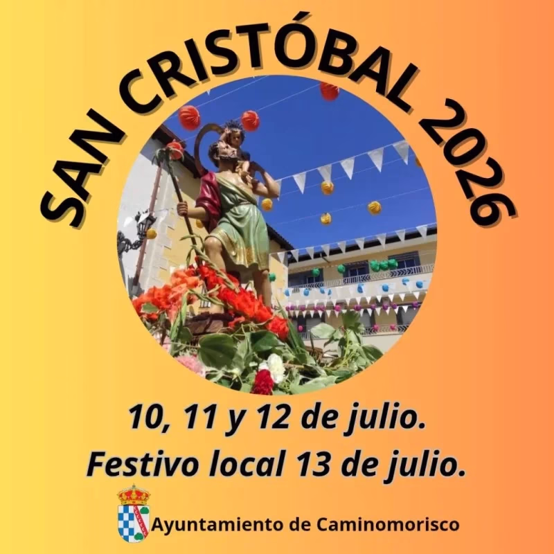 San Cristóbal 2026 en Caminomorisco en Casares de las Hurdes