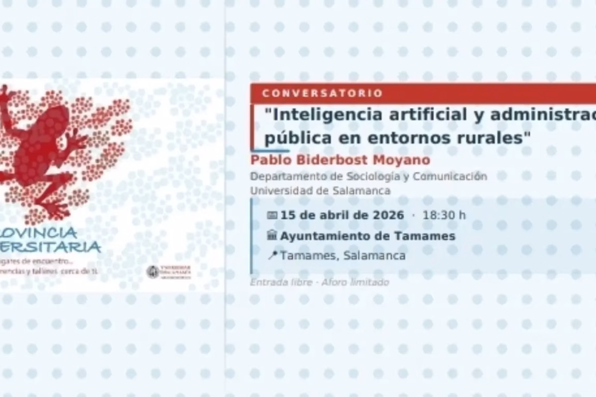 Inteligencia Artificial y Administración Pública en Entornos Rurales en Tamames