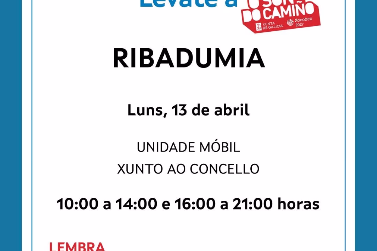 Día de Donación de Sangre en Ribadumia en Ribadumia