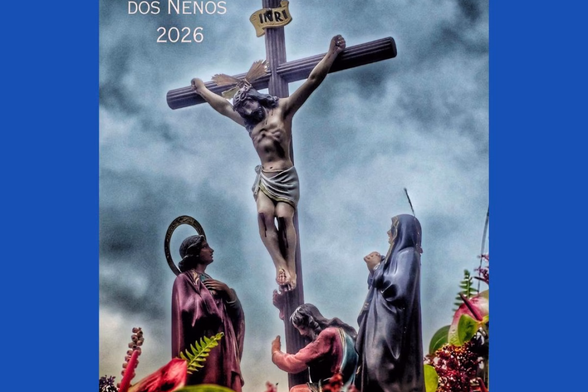 Cartel de Semana Santa dos Nenos en Viveiro