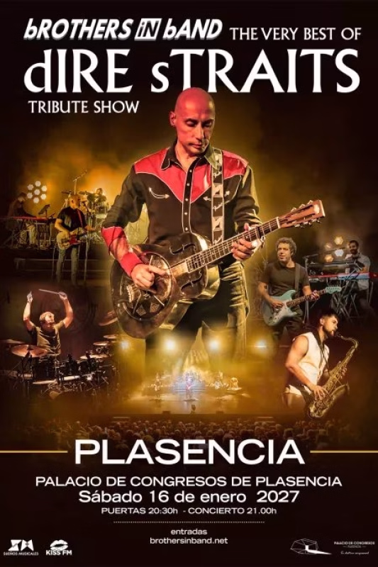 BROTHERS IN BAND-THE VERY BEST OF DIRE STRAITS SHOW en Plasencia