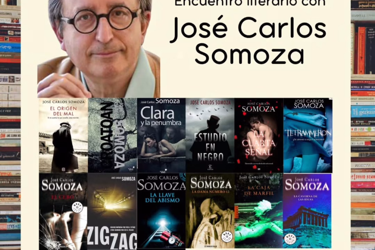 Encuentro literario con José Carlos Somoza en Guadix