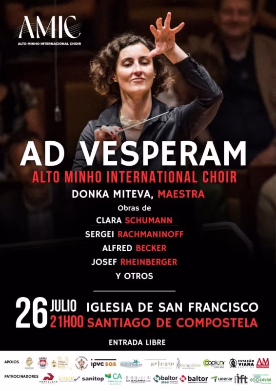 Alto Minho International Choir - Ad Vesperam en Santiago de Compostela