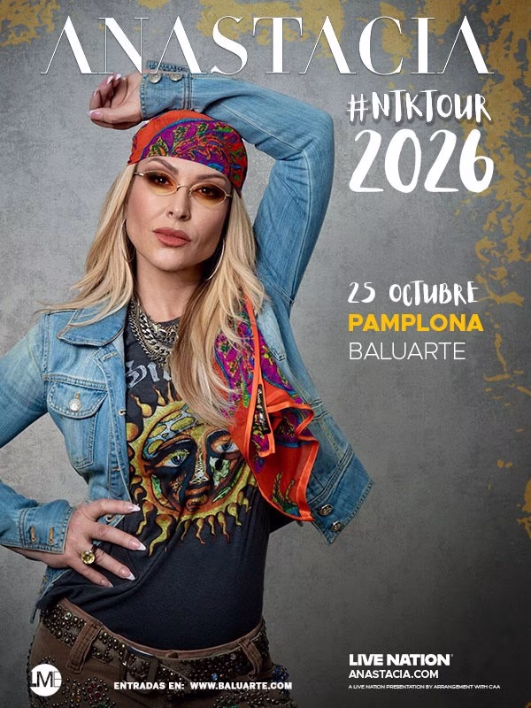 Anastacia - #NTKTOUR2026 en Pamplona