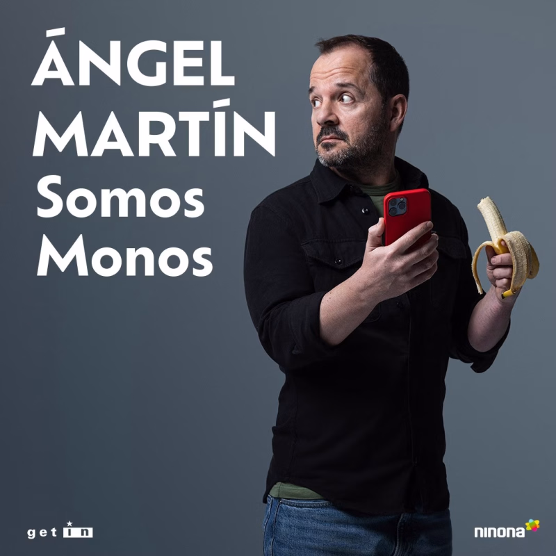 ÁNGEL MARTÍN – SOMOS MONOS en Donostia