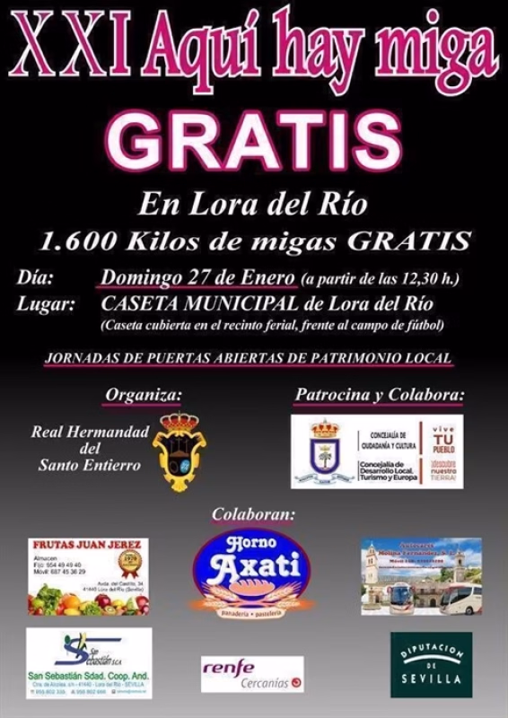 Aquí hay miga en Lora del Río