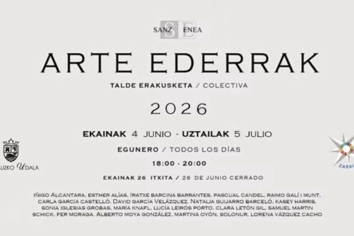 "ARTE EDERRAK" en Zarautz