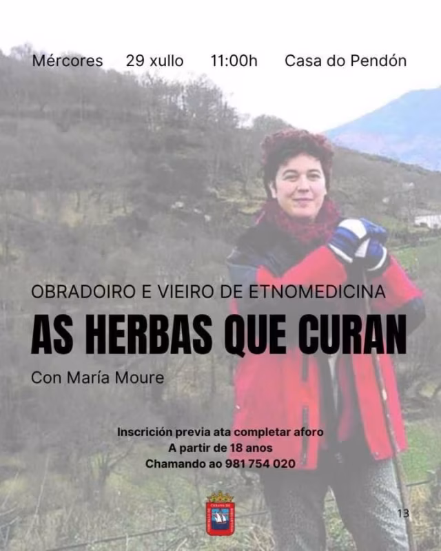 As herbas que curan: obradoiro e vieiro de etnomedicina en Cabana de Bergantiños