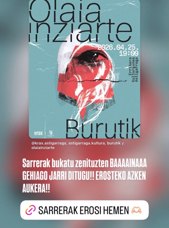 Olaia Inziarte - Burutik en Astigarraga