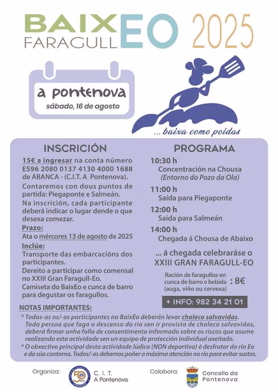 Baixeo Faragulleo en A Pontenova en A Pontenova