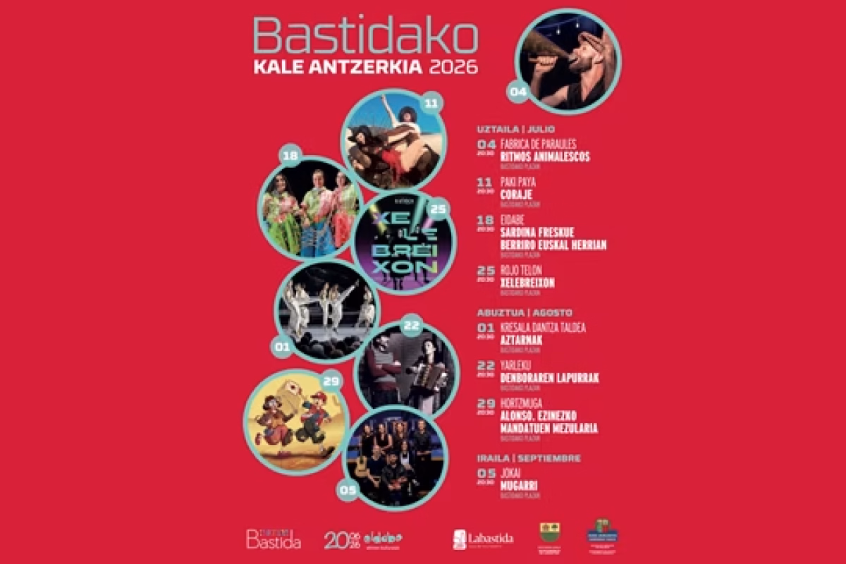 Bastidako Kale Antzerkia 2026: "Coraje" en Labastida