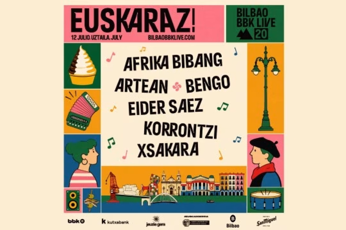 Bilbao BBK Live 2026 Euskaraz! en Bilbao