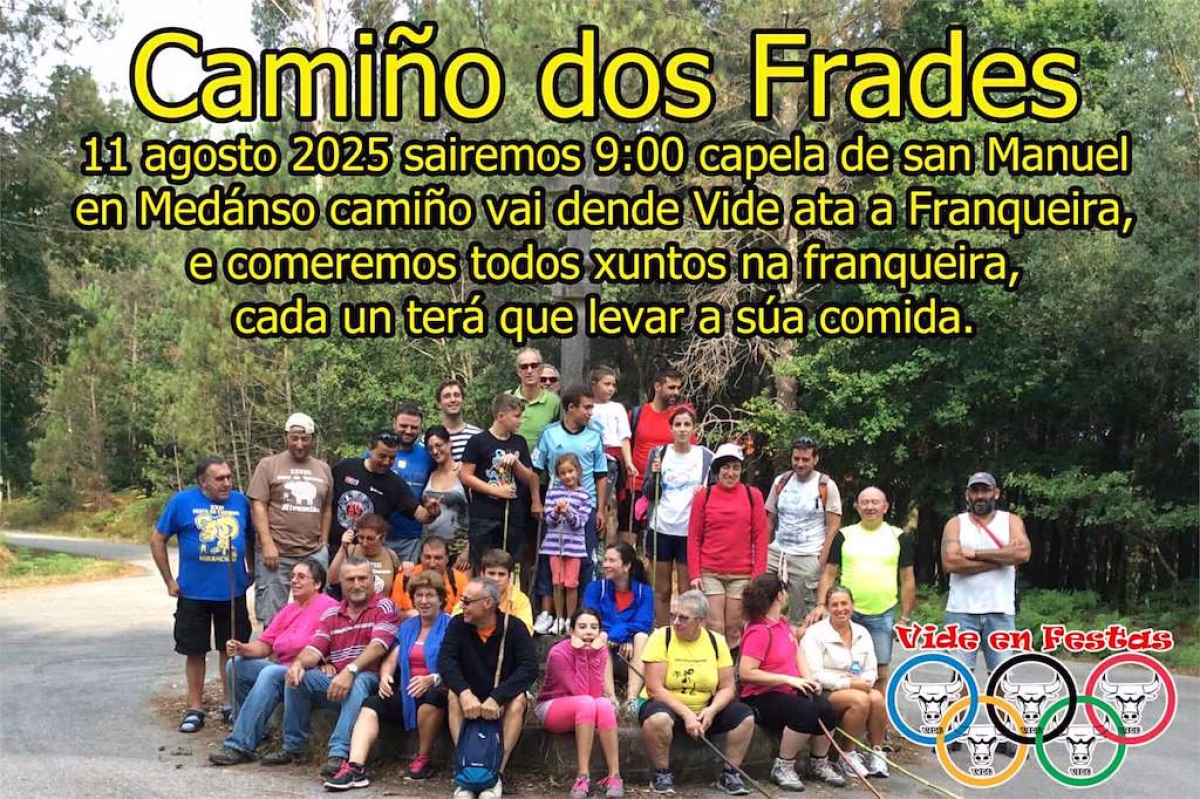 Camiño dos Frades  en As Neves en As Neves